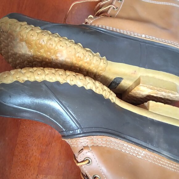 L.L. Bean Bean Boots Shoes Gore-Tex, Lined, Boots sz 13W Made in USA - Picture 7 of 9